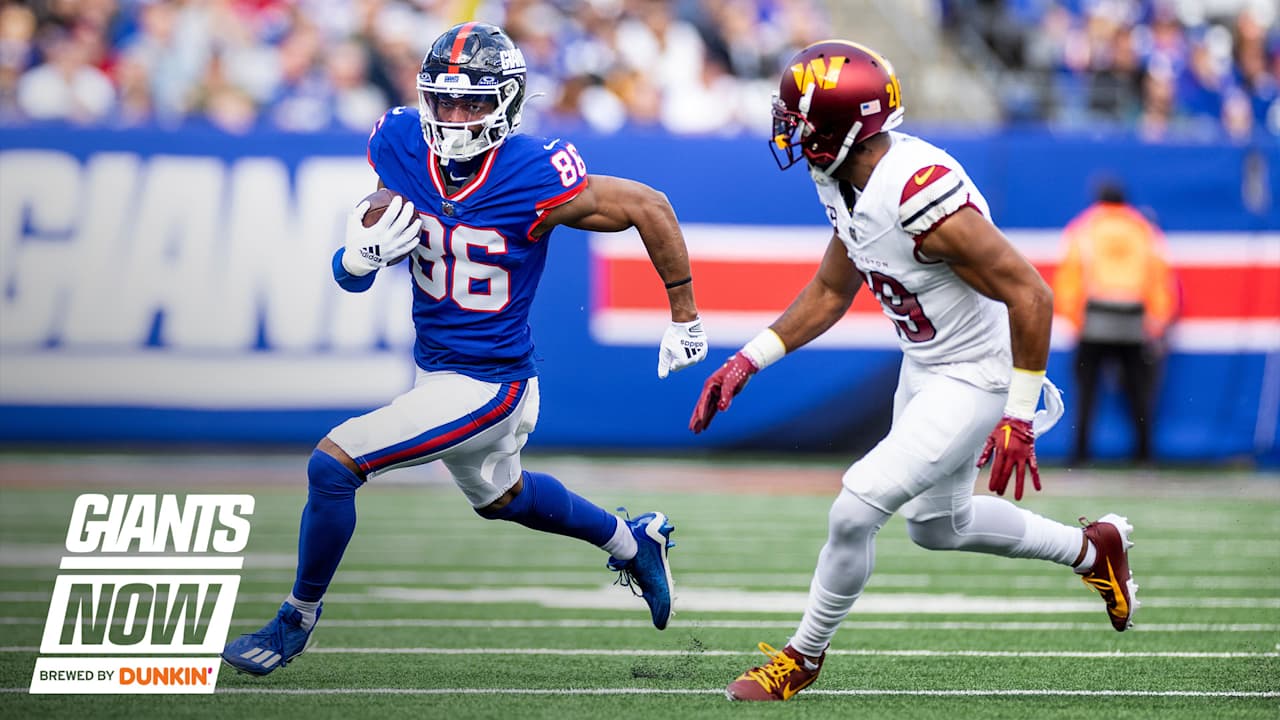 Giants Now: Numbers to know for Giants-Commanders