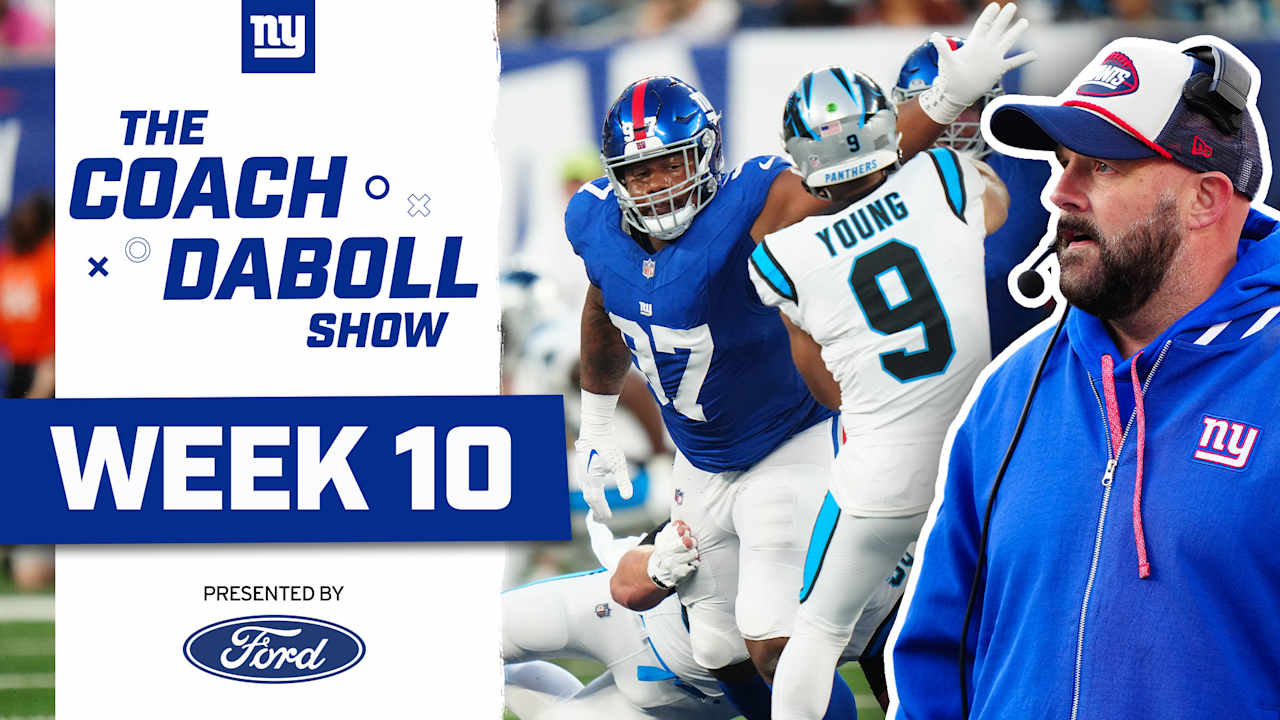 The Coach Daboll Show: Week 10 Preview vs. Panthers