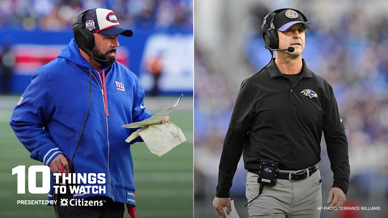 10 things to watch in Giants vs. Ravens