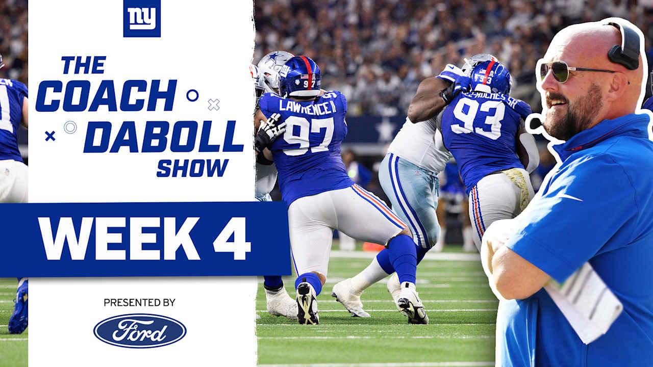 The Coach Daboll Show: Previewing Week 4 vs. Cowboys