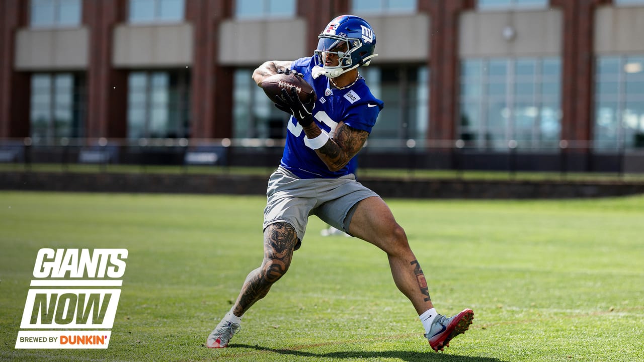 Giants Now: Lawrence Cager impressed during spring practices