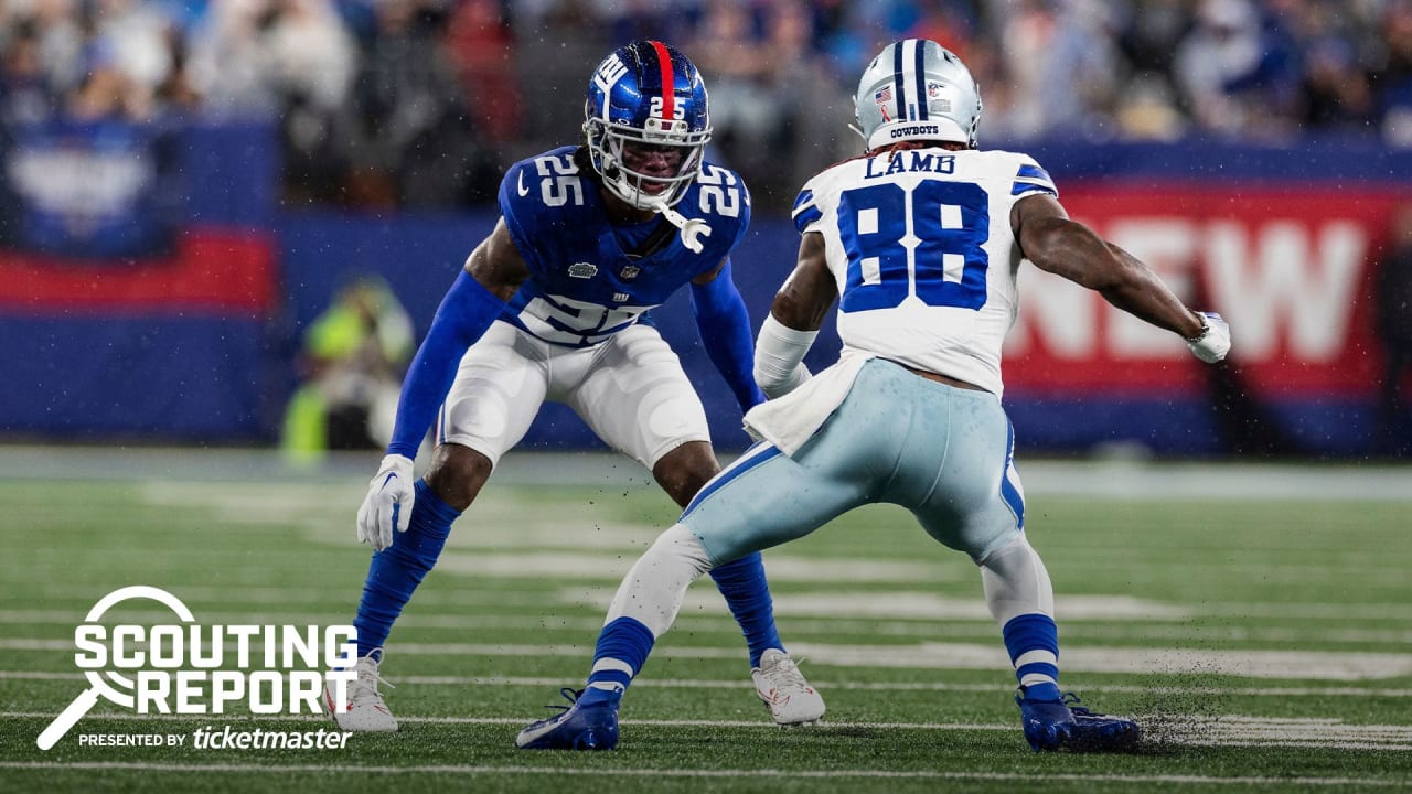 Scouting Report CB Deonte Banks vs. WR CeeDee Lamb