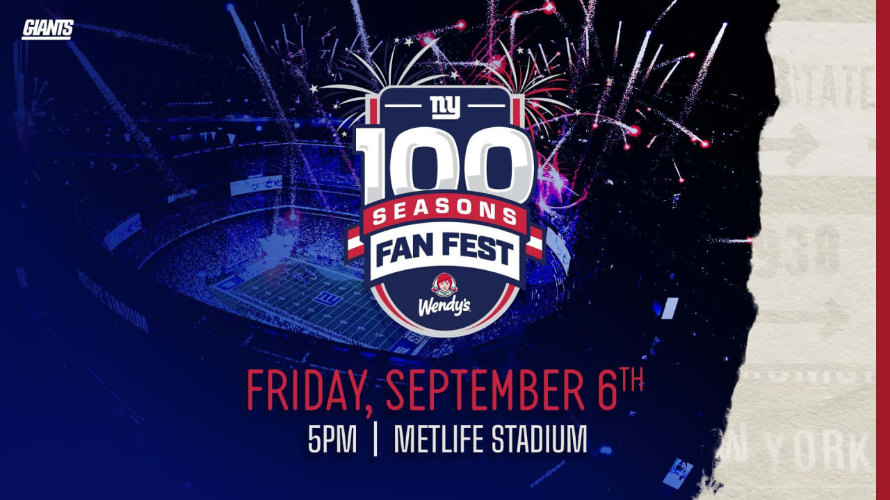 Giants announce 100th Season Fan Fest presented by Wendy’s