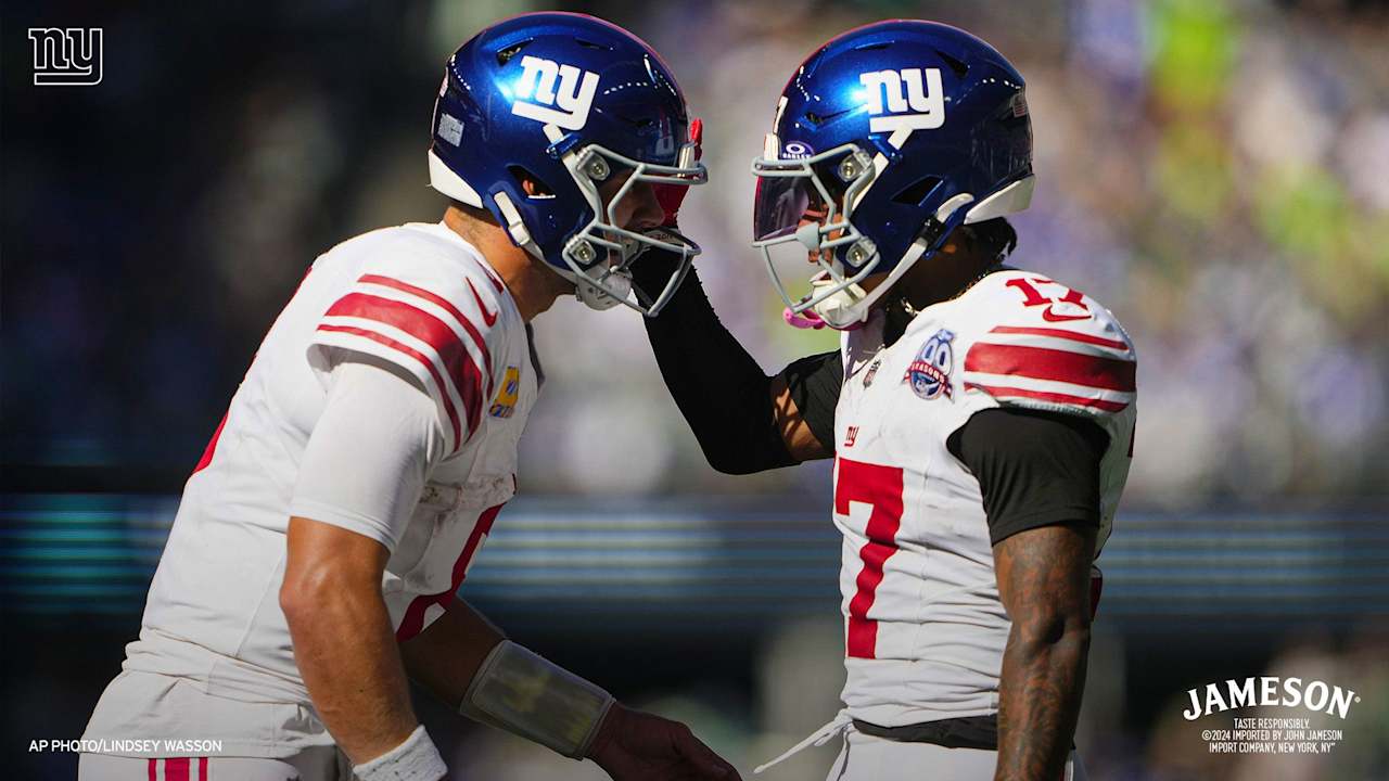 Daniel Jones leads the undermanned Giants