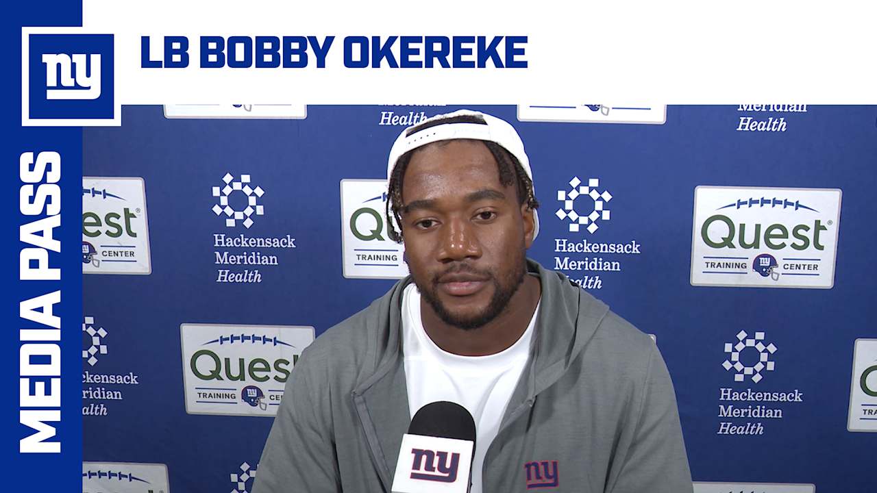 LB Bobby Okereke on making the corrections week to week