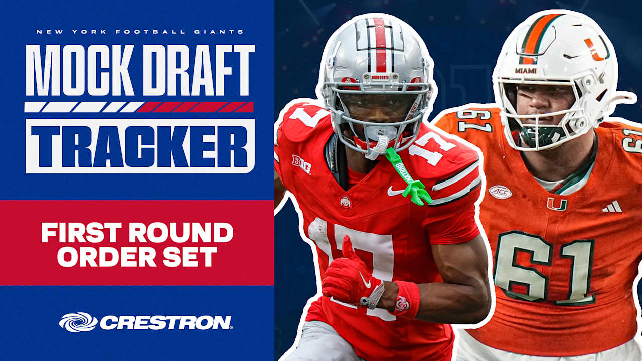 Mock Draft Tracker: First round order set