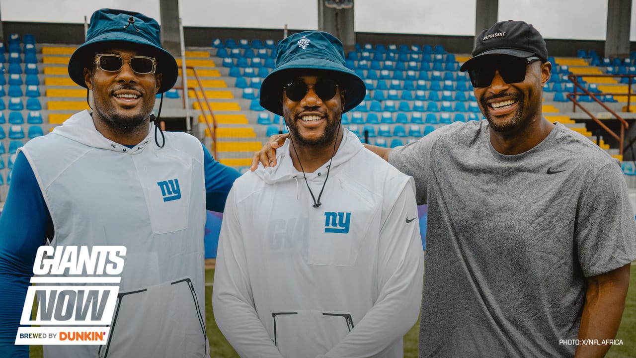 Giants Now: Bobby Okereke, Kayvon Thibodeaux help Osi Umenyiora expand NFL Africa to Nigeria