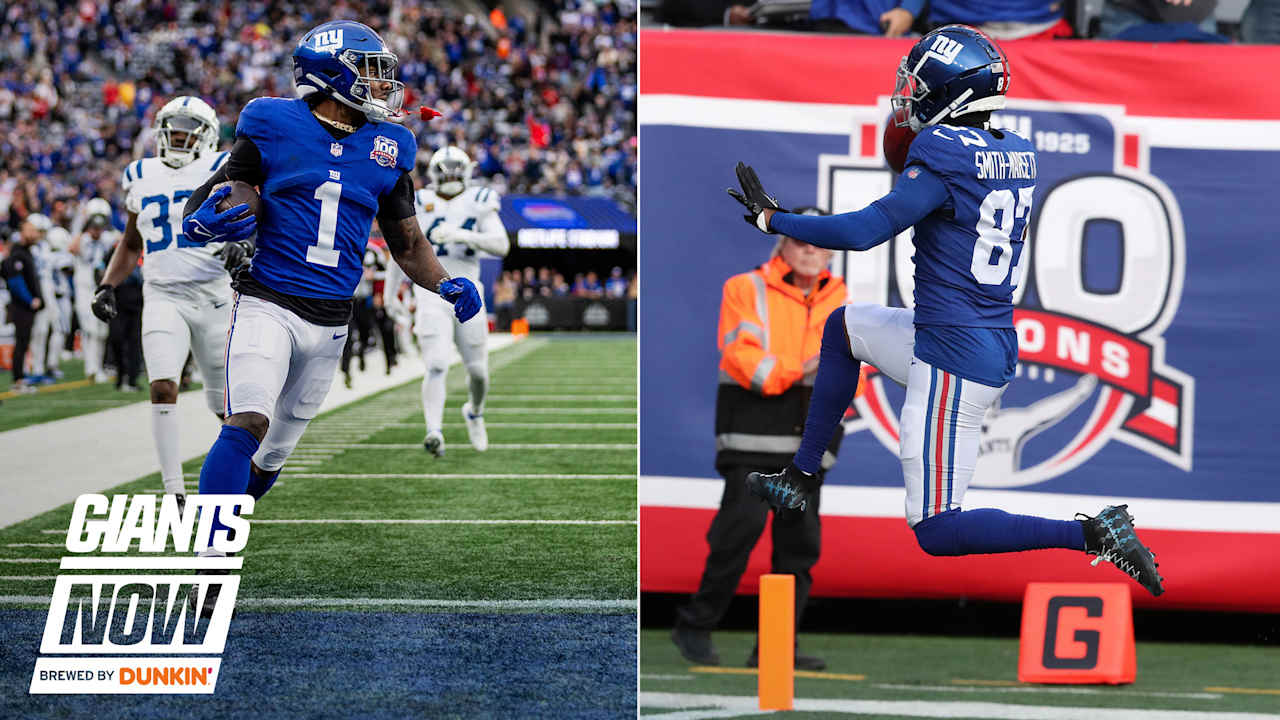 Giants Now: Malik Nabers, Ihmir Smith-Marsette make PFF Team of the Week