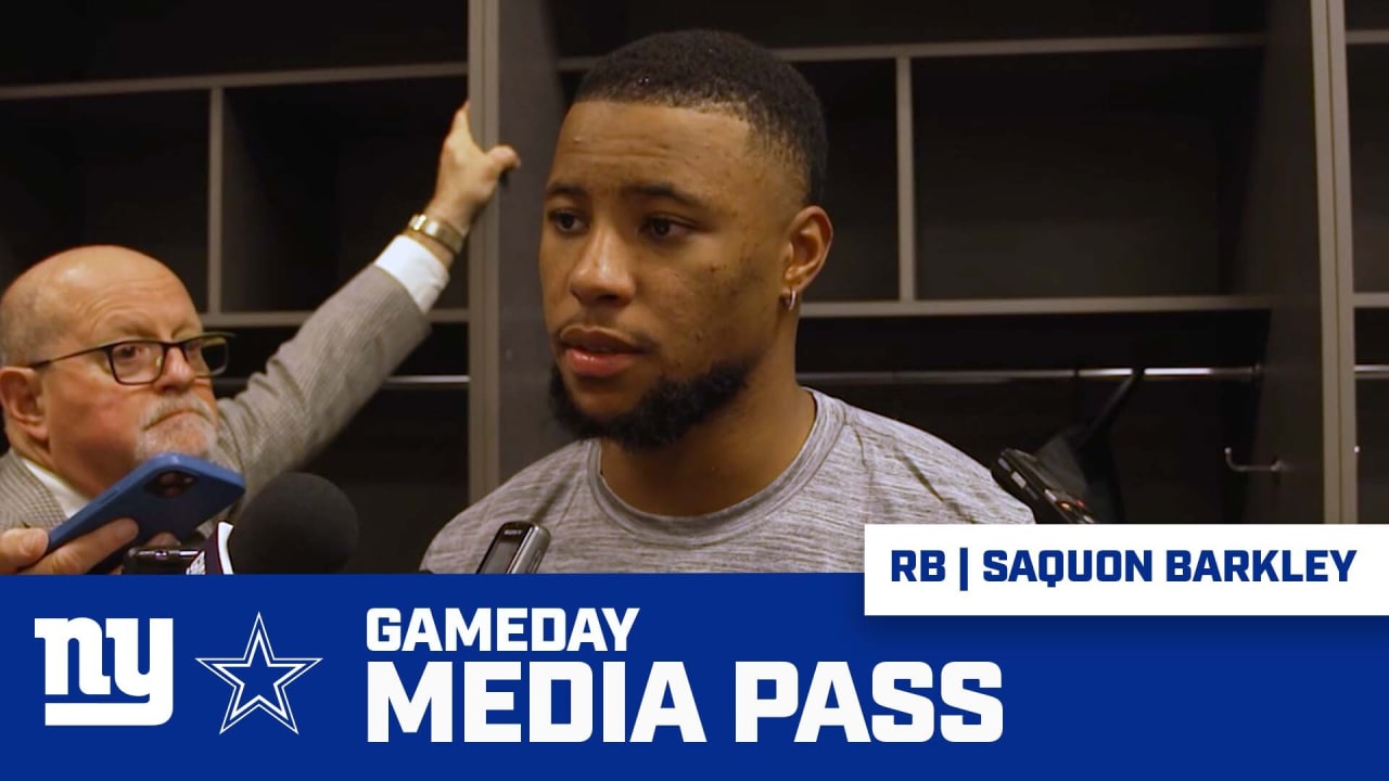 RB Saquon Barkley 'It's definitely tough right now' BVM Sports