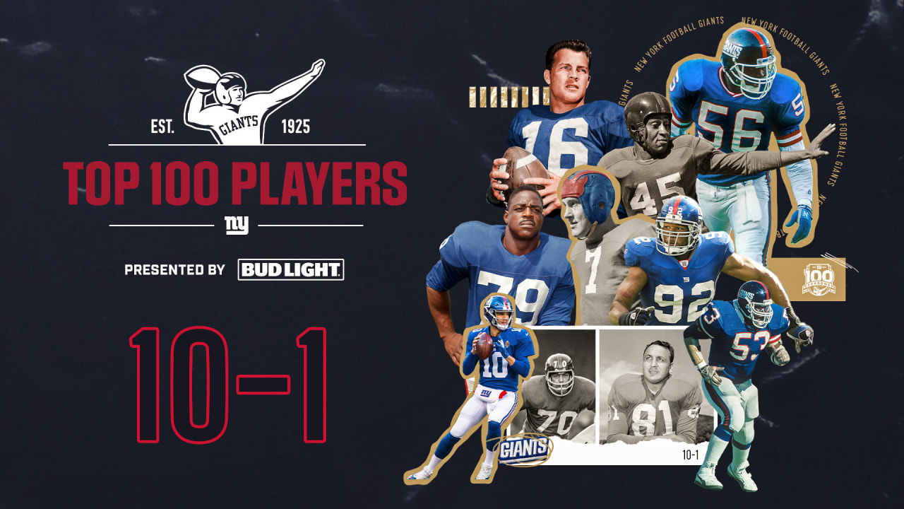 New York Giants Top 100 | Final 10 announced!