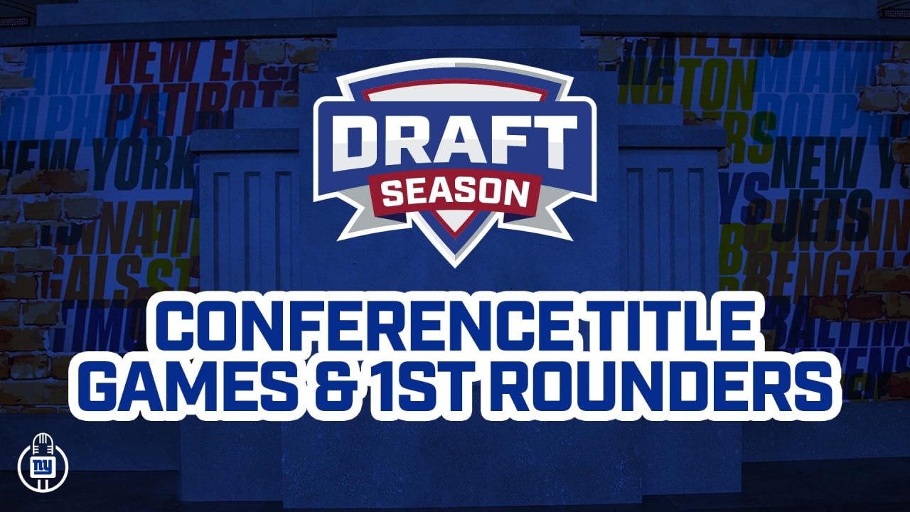 Draft Season Conference Title Games and 1st Rounders