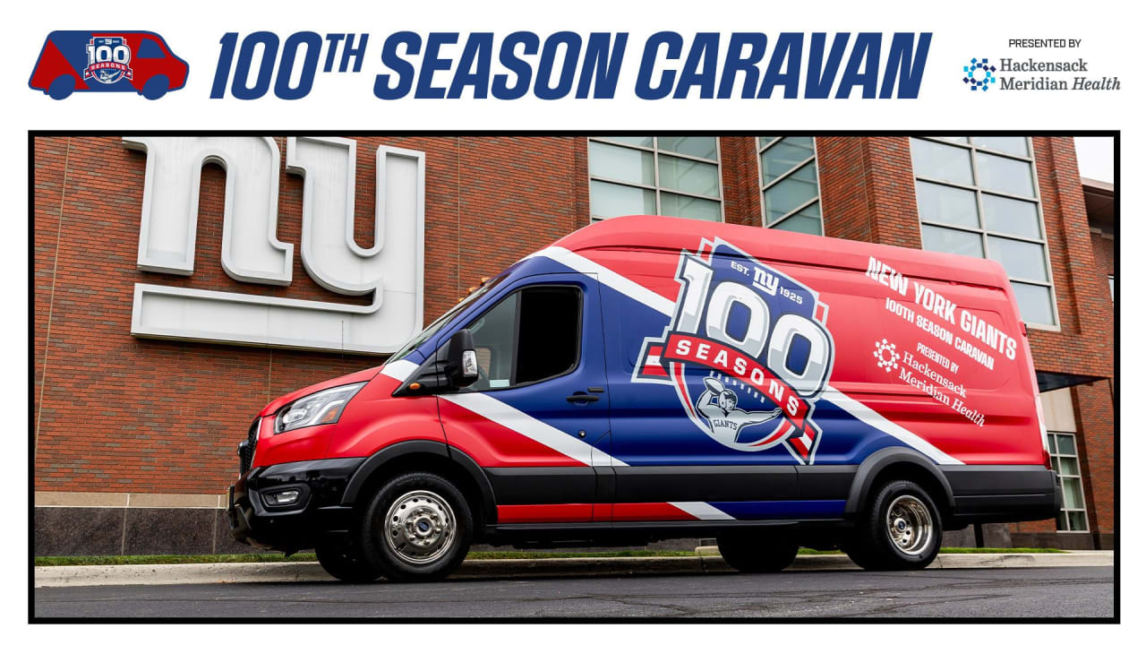 Giants announce 100th Season Community Caravan