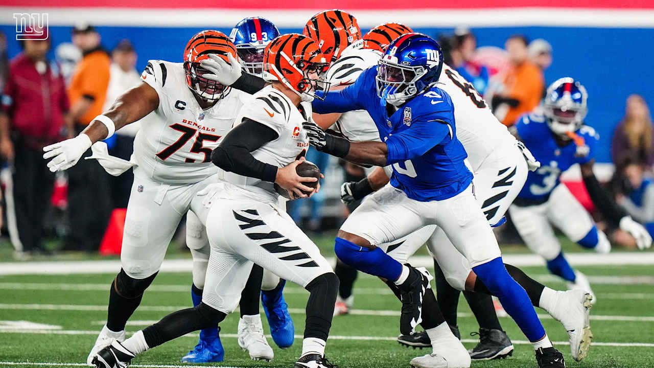 Giants come up short in defensive struggle against Bengals