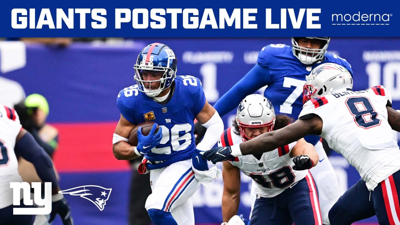 Giants Postgame Live: Takeaways From Week 12