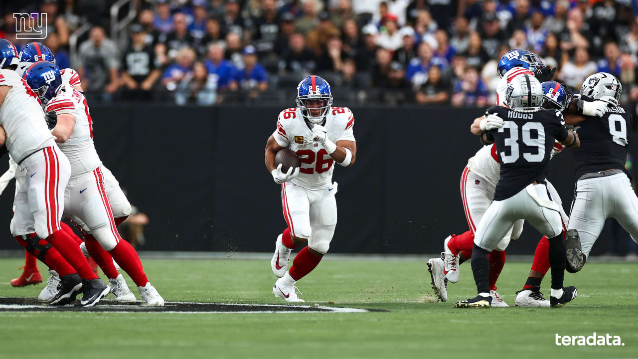 Notes & Stats Giants vs. Raiders Recap