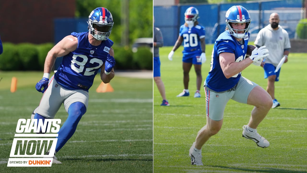 Giants Now: Daniel Bellinger, Jack Stoll attend Tight End University