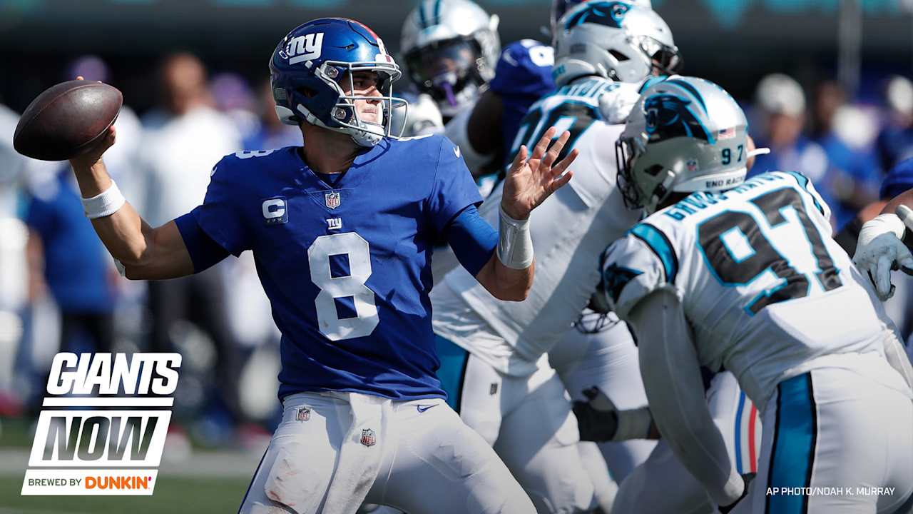 Giants Now: Numbers to know for Giants-Panthers