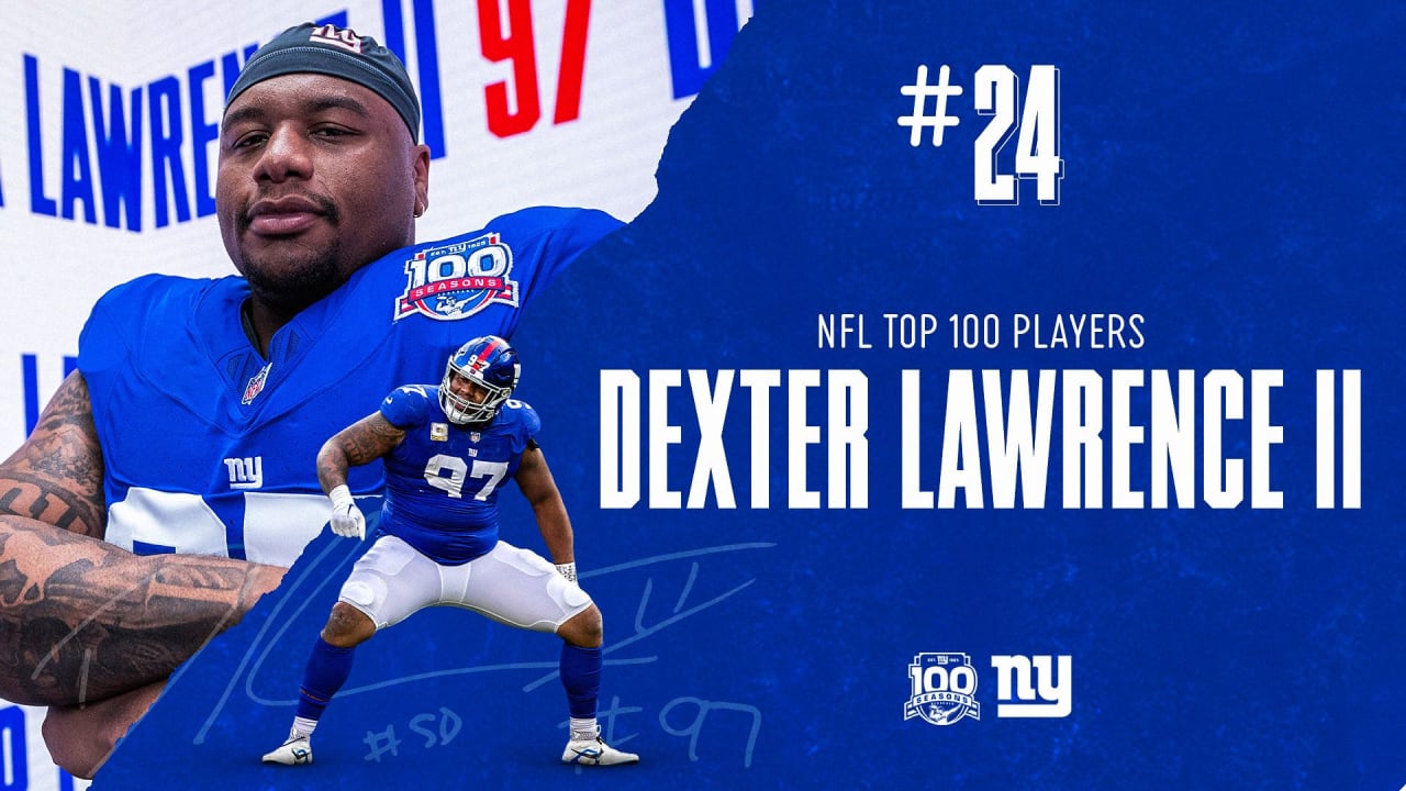 Dexter Lawrence joins Brian Burns in NFL Top 100 Players of 2024