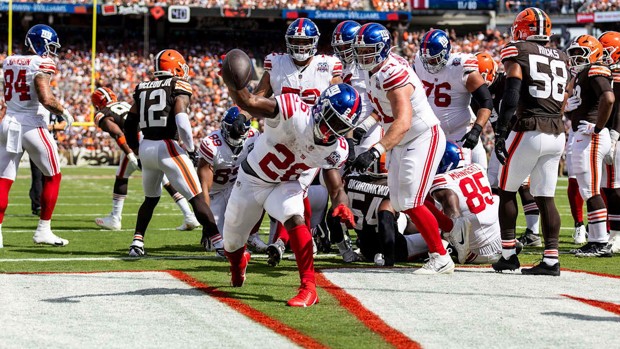 Notebook: Giants confident in Devin Singletary