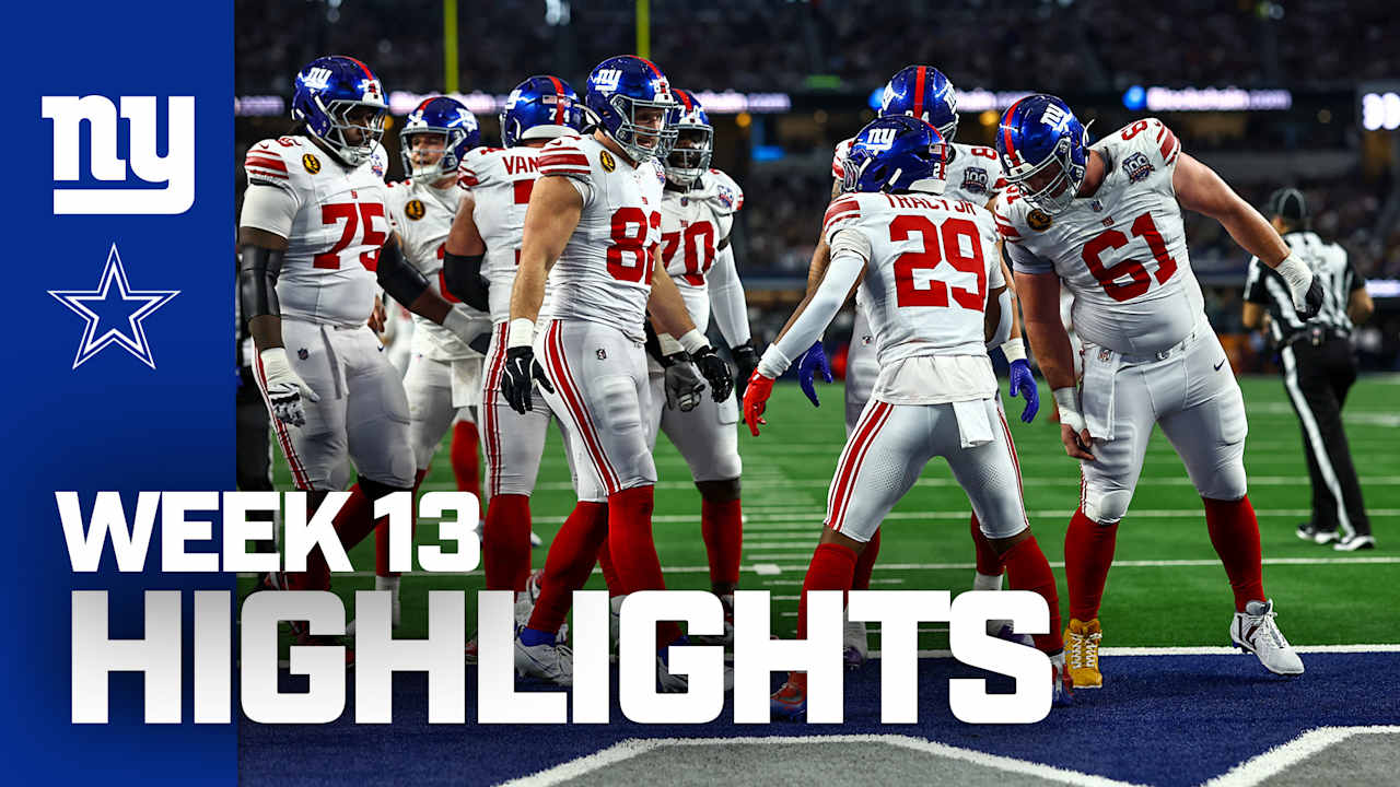 Highlights Dallas Cowboys 27, New York Giants 20 BVM Sports