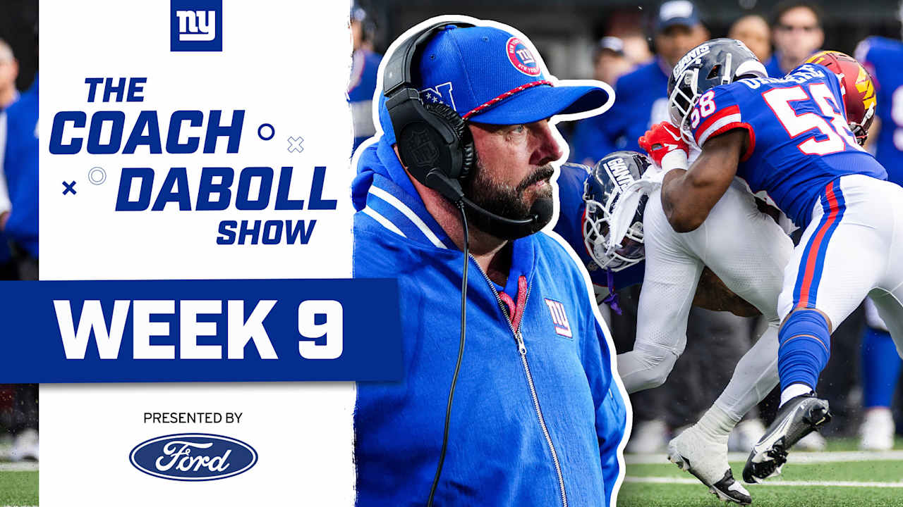 The Coach Daboll Show: Week 9 Preview vs. Commanders