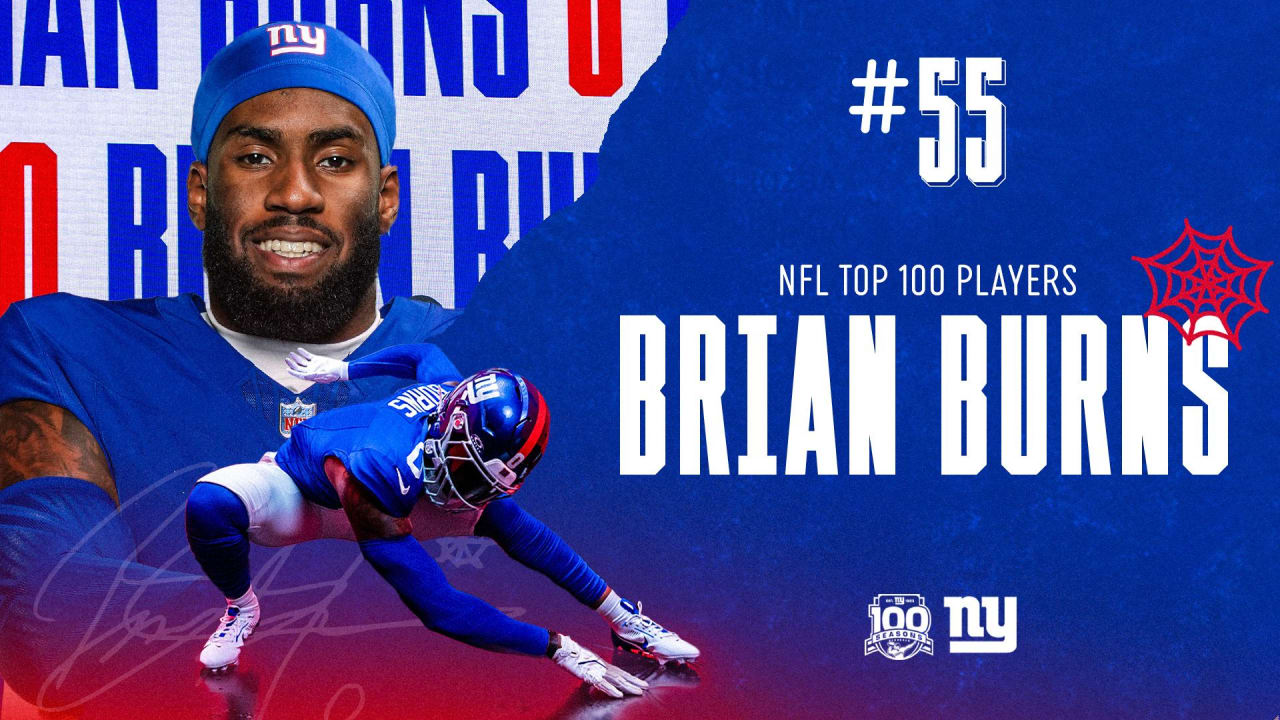 Brian Burns voted to ‘Top 100 Players of 2024’