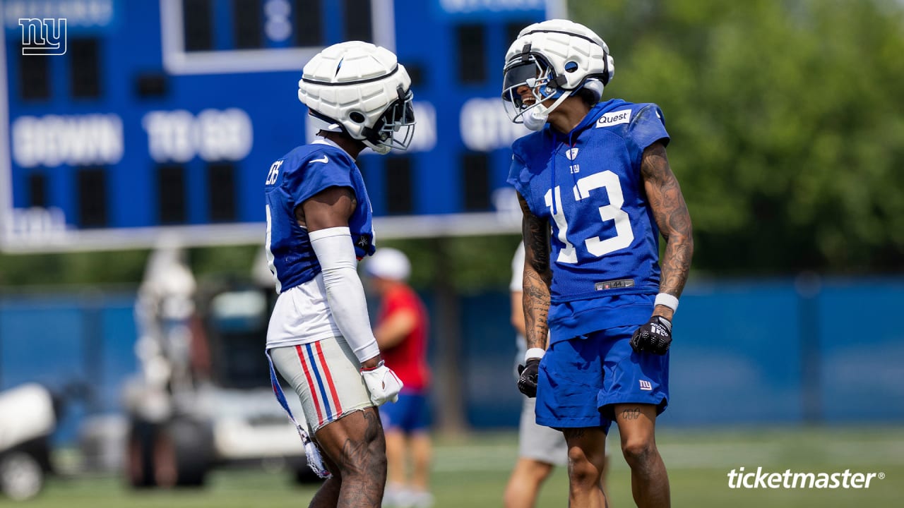 Daniel Jones finds Malik Nabers, Jalin Hyatt deep & other top plays from Sunday’s practice