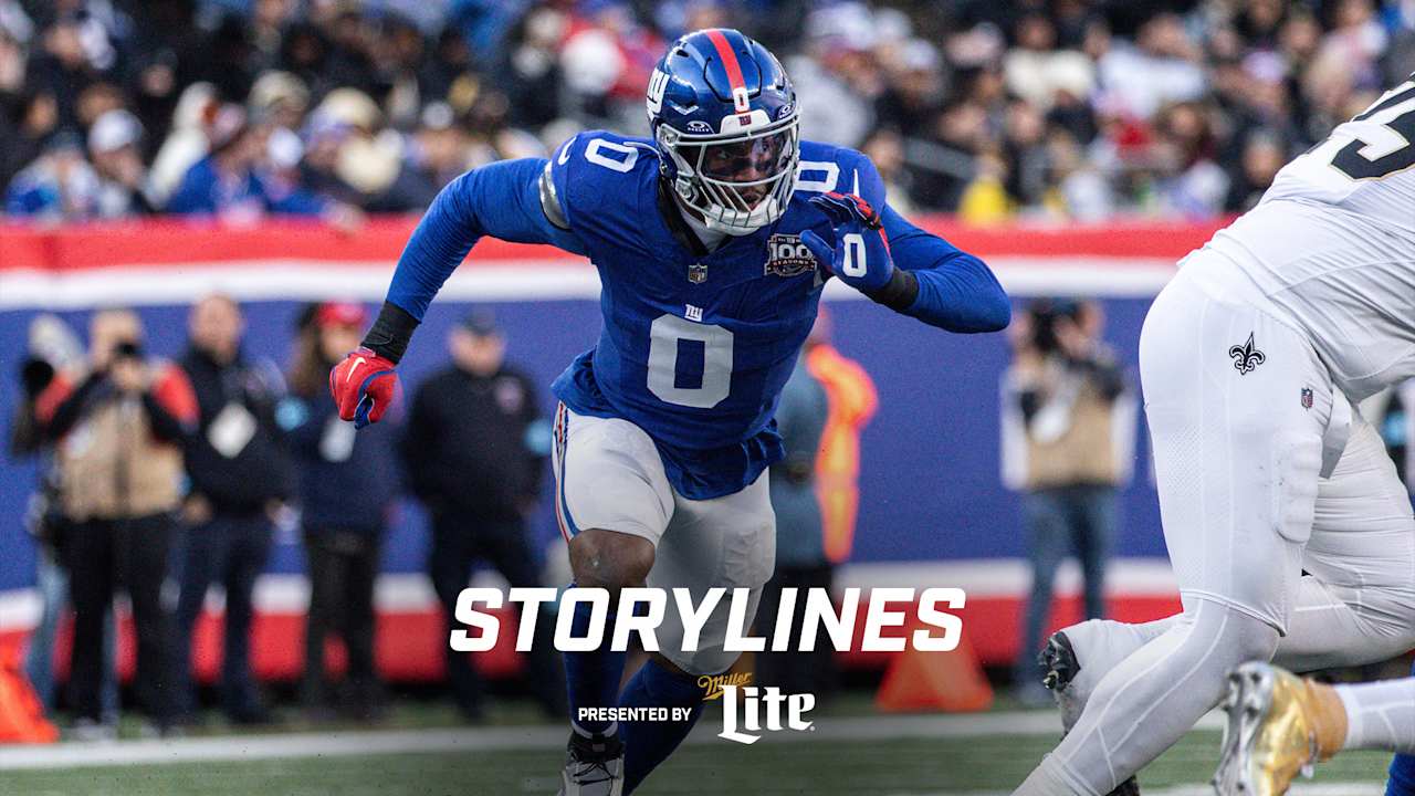 Storylines to follow in Giants vs. Falcons