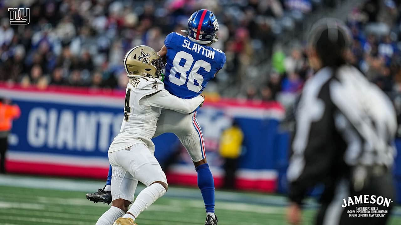 Notes & Stats: Giants vs. Saints Recap