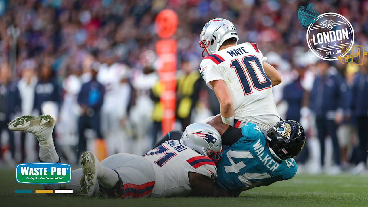 Jacksonville Jaguars beat New England Patriots in London