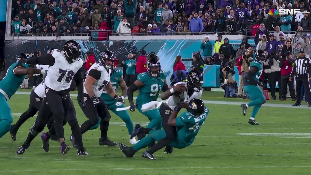 Travon Walker Brings Down Jackson for Sixth Sack of '23