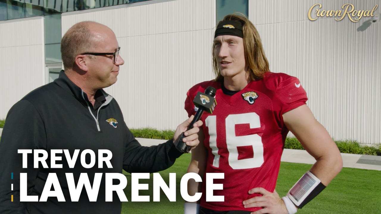 Trevor Lawrence On Home Games, Back Half Of The Season | Water Break ...