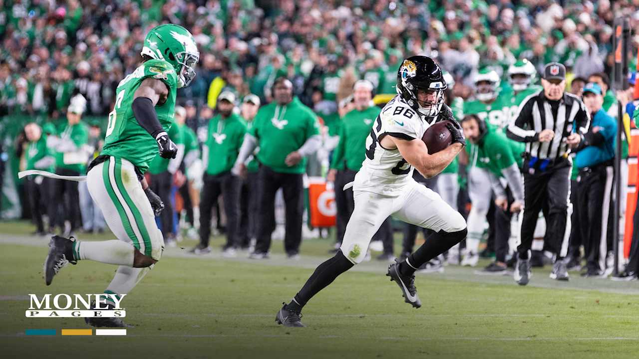 Those five games contributed to the Jaguars’ heartbreaking loss in Philadelphia