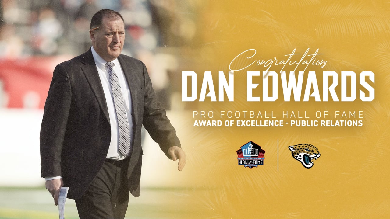 Dan Edwards to Receive Pro Football Hall of Fame Award of Excellence for Public Relations
