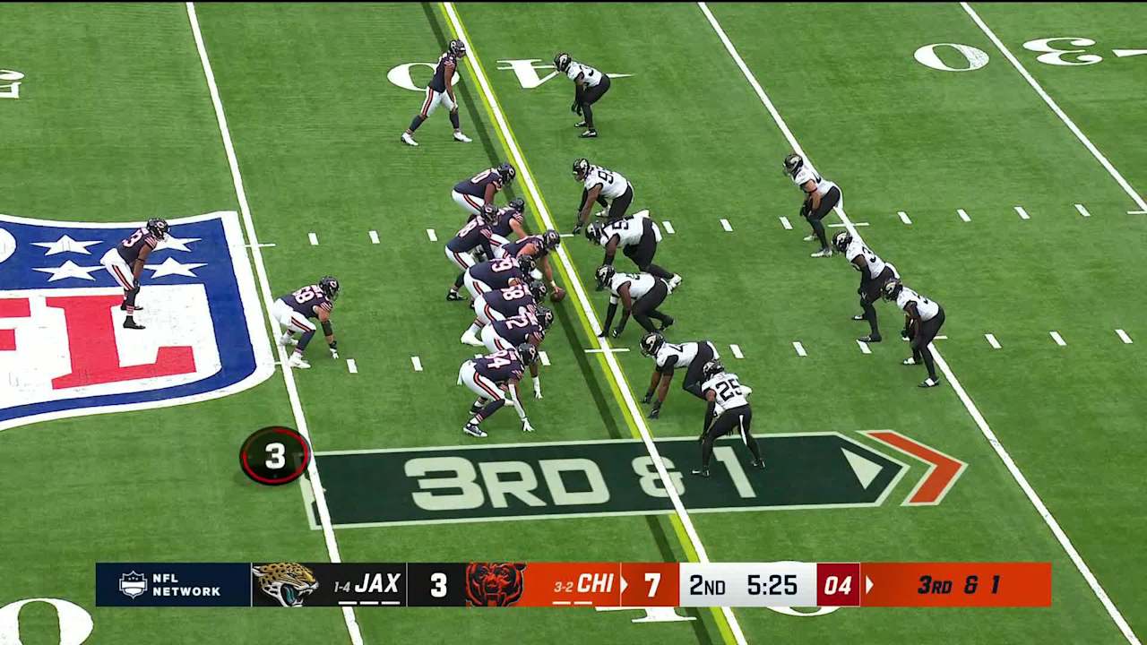 HIGHLIGHT Cisco Pick on Caleb Williams Week 6 Jaguars vs. Bears
