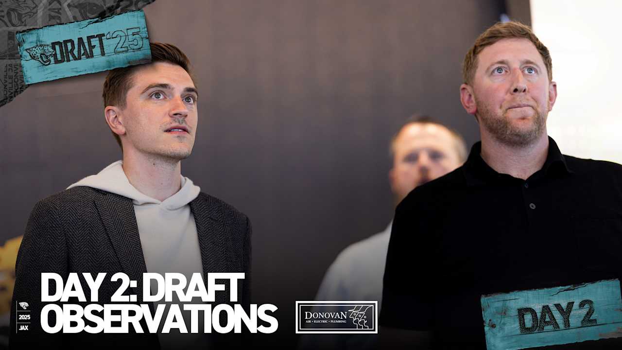 2025 Draft: Top Observations from the Jaguars' War Room