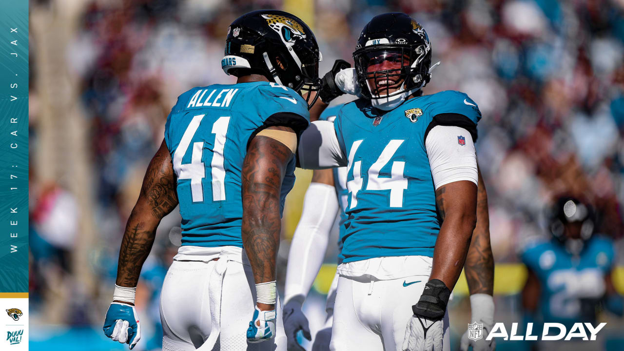 Game Report Week 17 Jacksonville Jaguars vs. Carolina Panthers