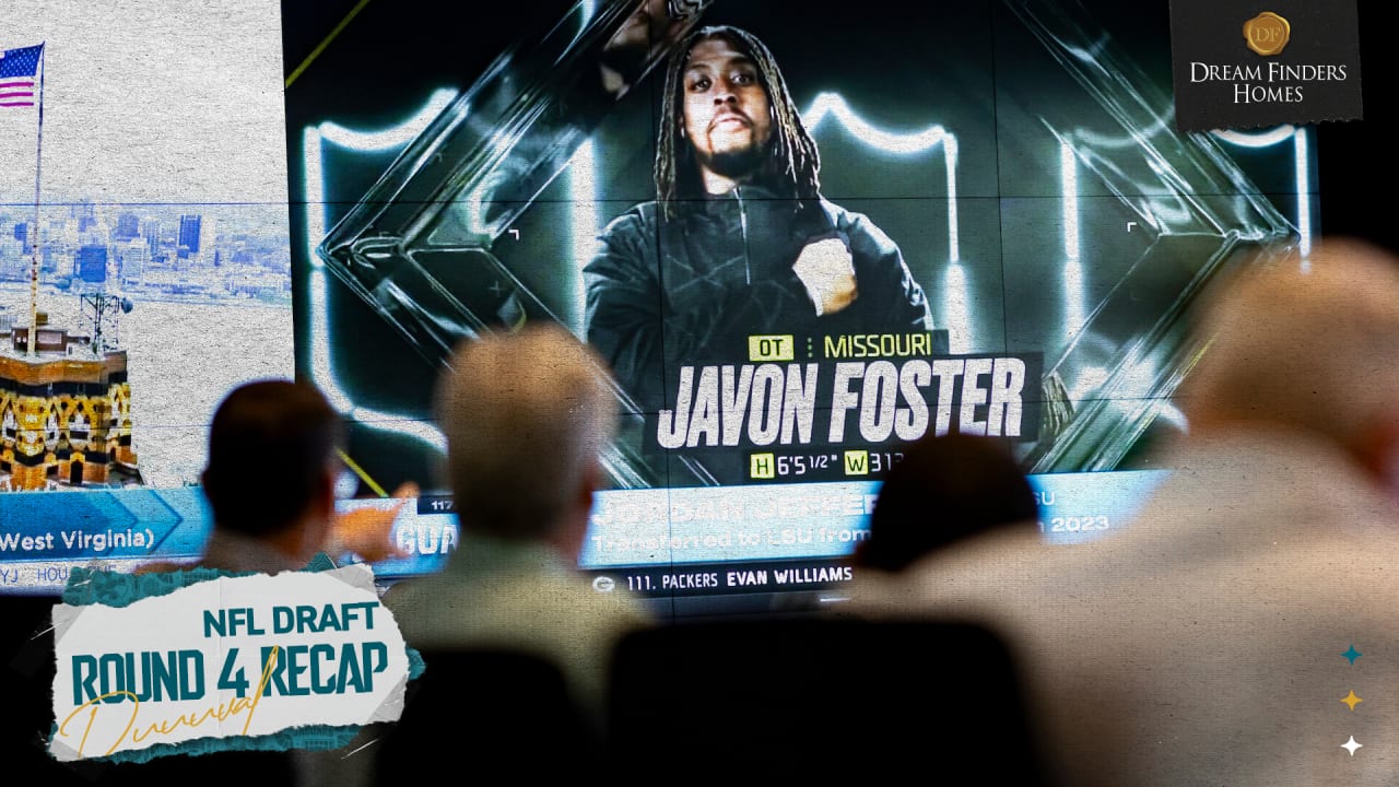 Jaguars Build Roster With Foster and Jefferson Get to Know Our Fourth