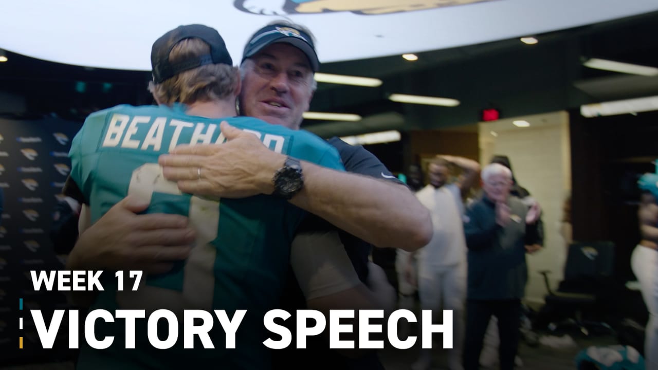 Head Coach Doug Pederson Victory Speech After Win Over Panthers ...