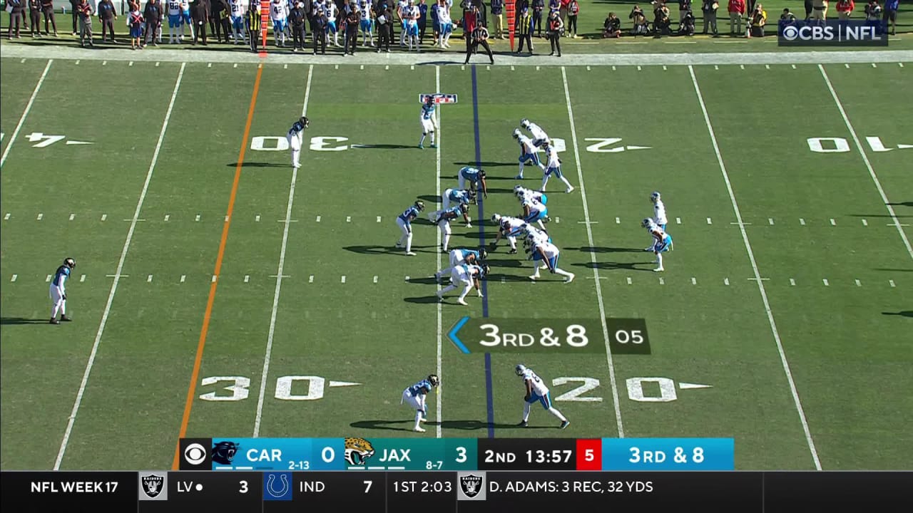 Travon Walker Wraps up Bryce Young for Third Down Sack