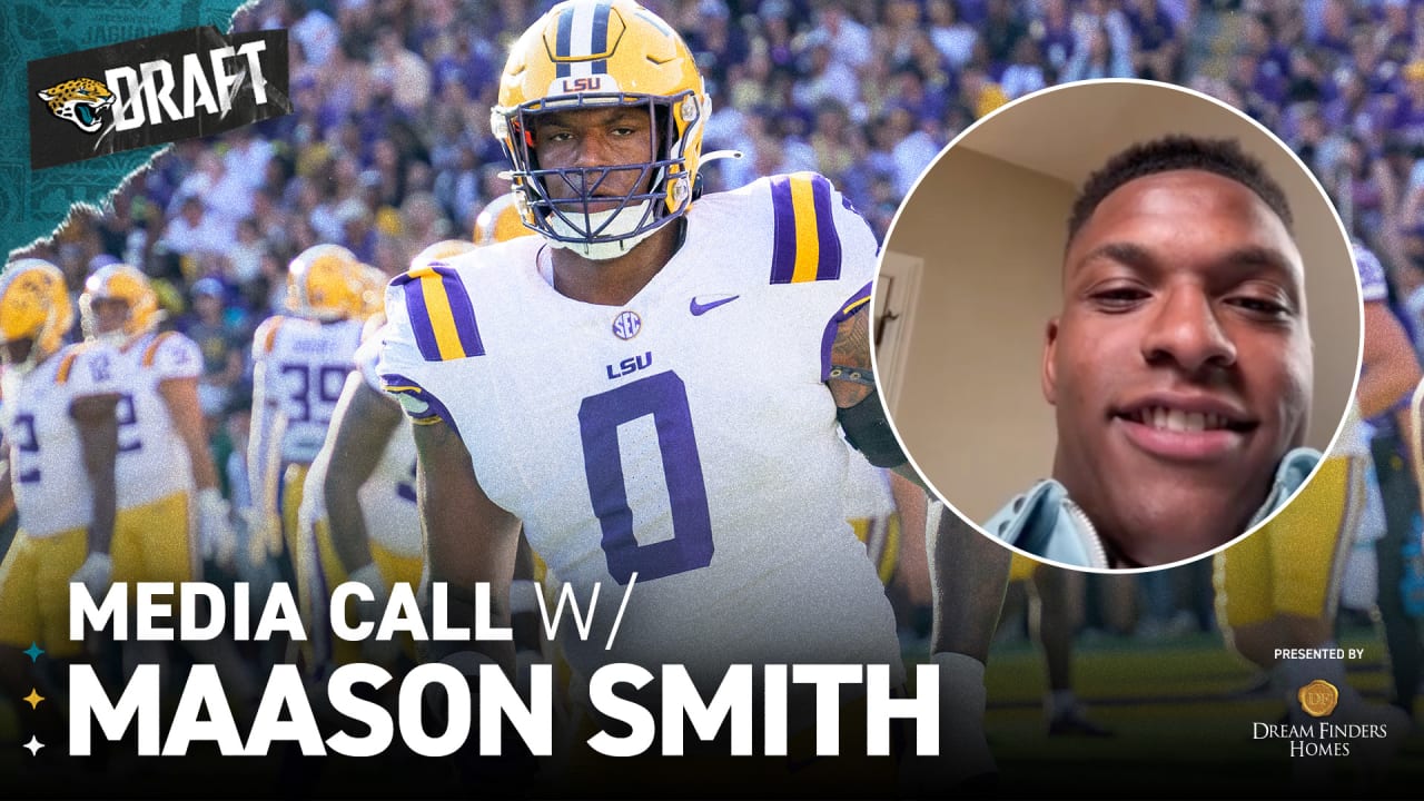 Maason Smith Media Call After 48th Overall Pick | Jacksonville Jaguars