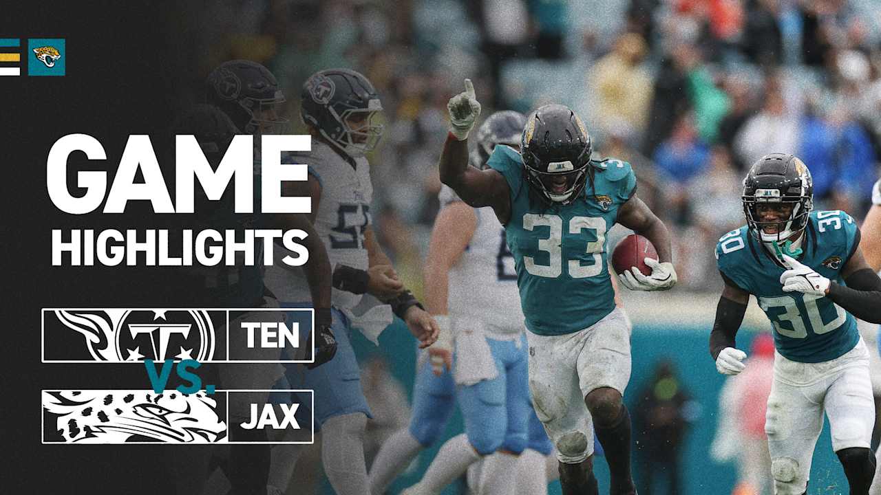 HIGHLIGHTS Jaguars Top Plays vs. Titans Week 17 December 29th, 2024