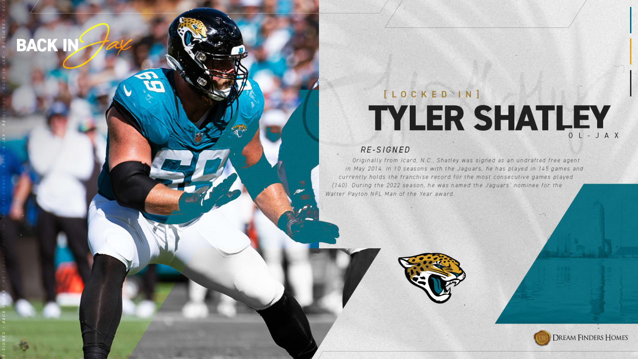 Roster Moves: Jaguars Re-Sign OL Tyler Shatley