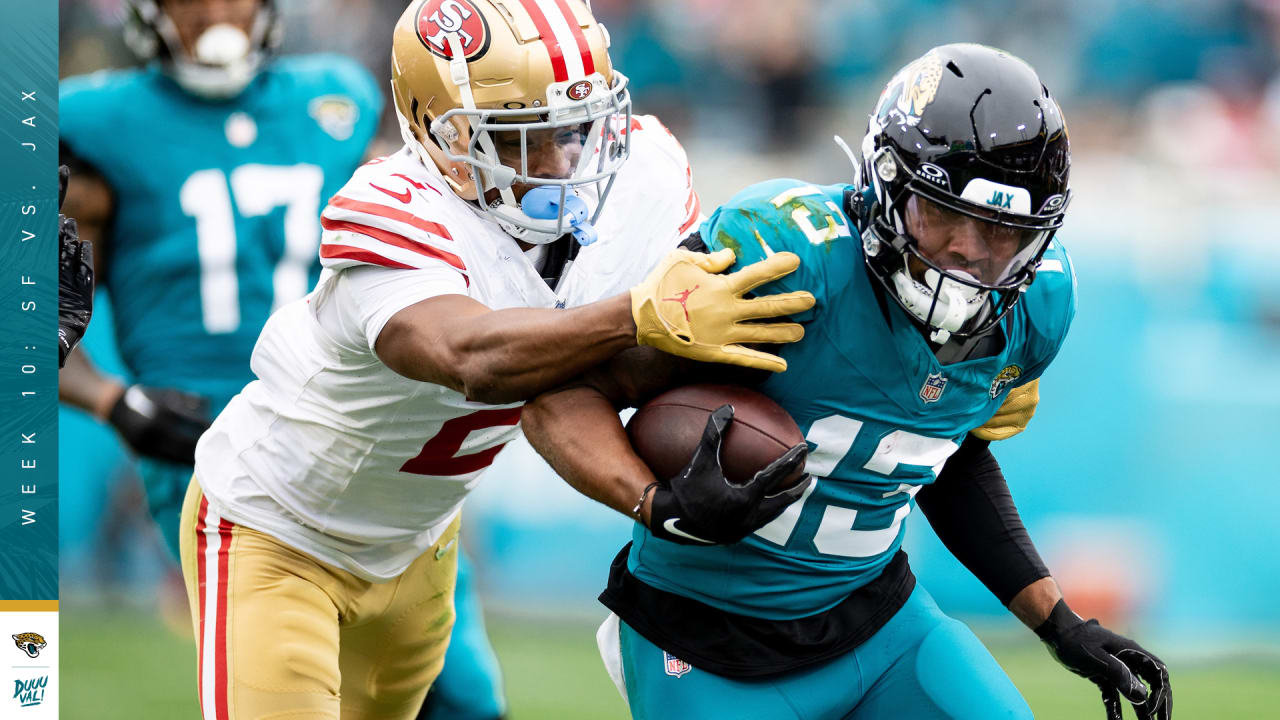 Costosas pérdidas de balón resultan en la derrota de los Jaguars por 34-3 ante San Francisco