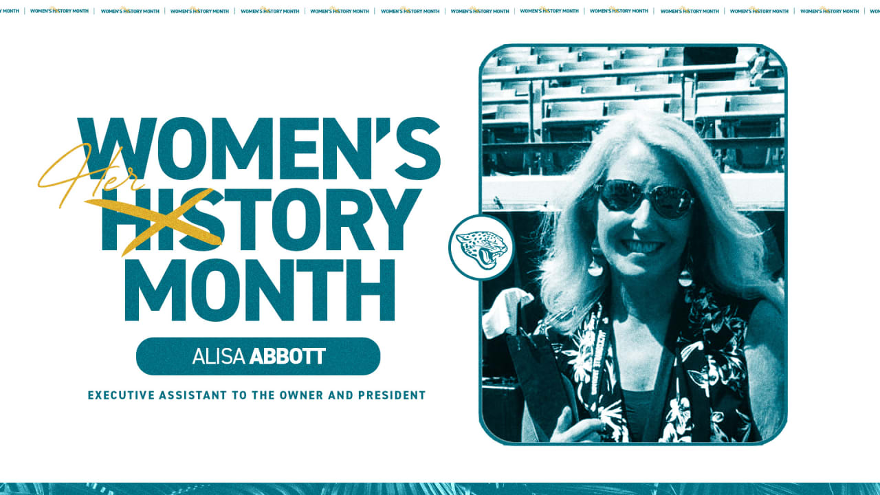 Jaguars Executive Assistant, Alisa Abbott, shares what it means to be a  women in sports