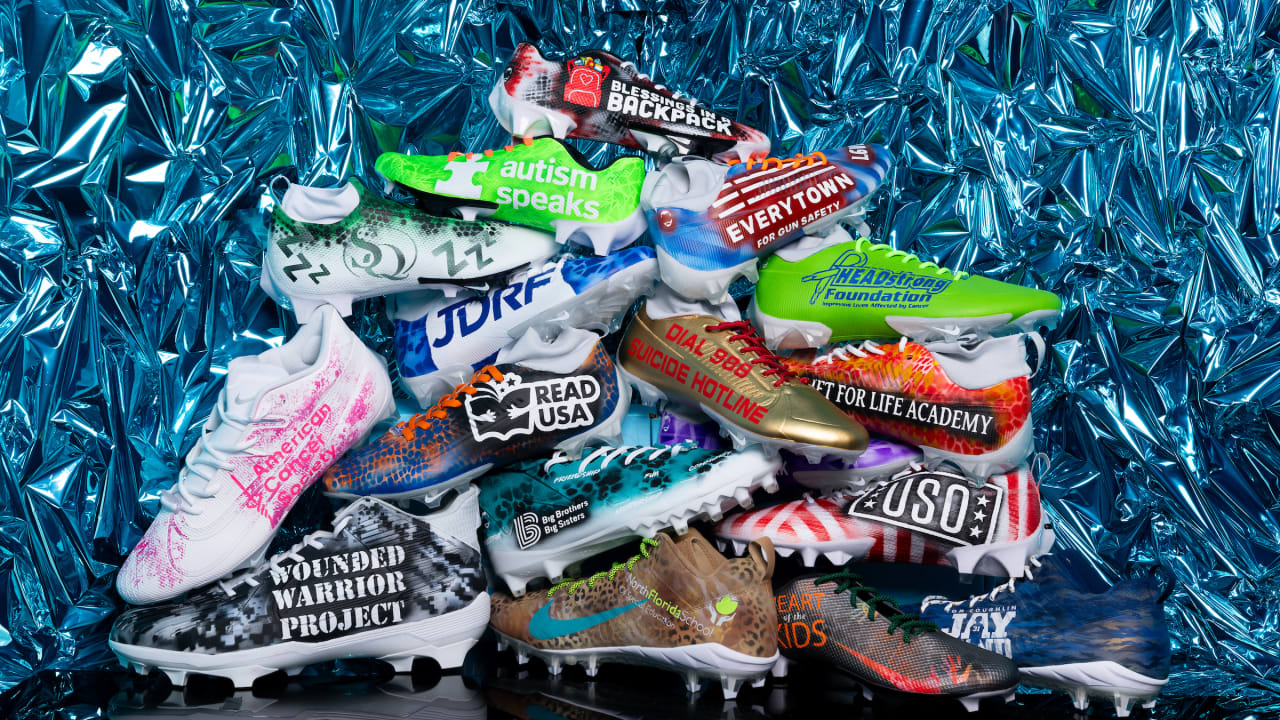 Jacksonville Jaguars Players and Coaches Unveil Customized Cleats for