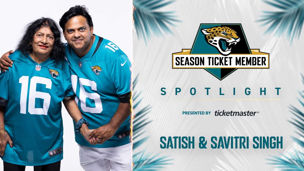 Jaguars Season Ticket Member Spotlight Satish and Savitri Singh