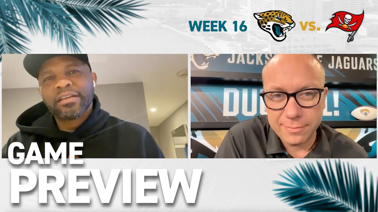 Jaguars vs. Buccaneers Preview w/ Fred Taylor | Week 16 | Countdown to ...