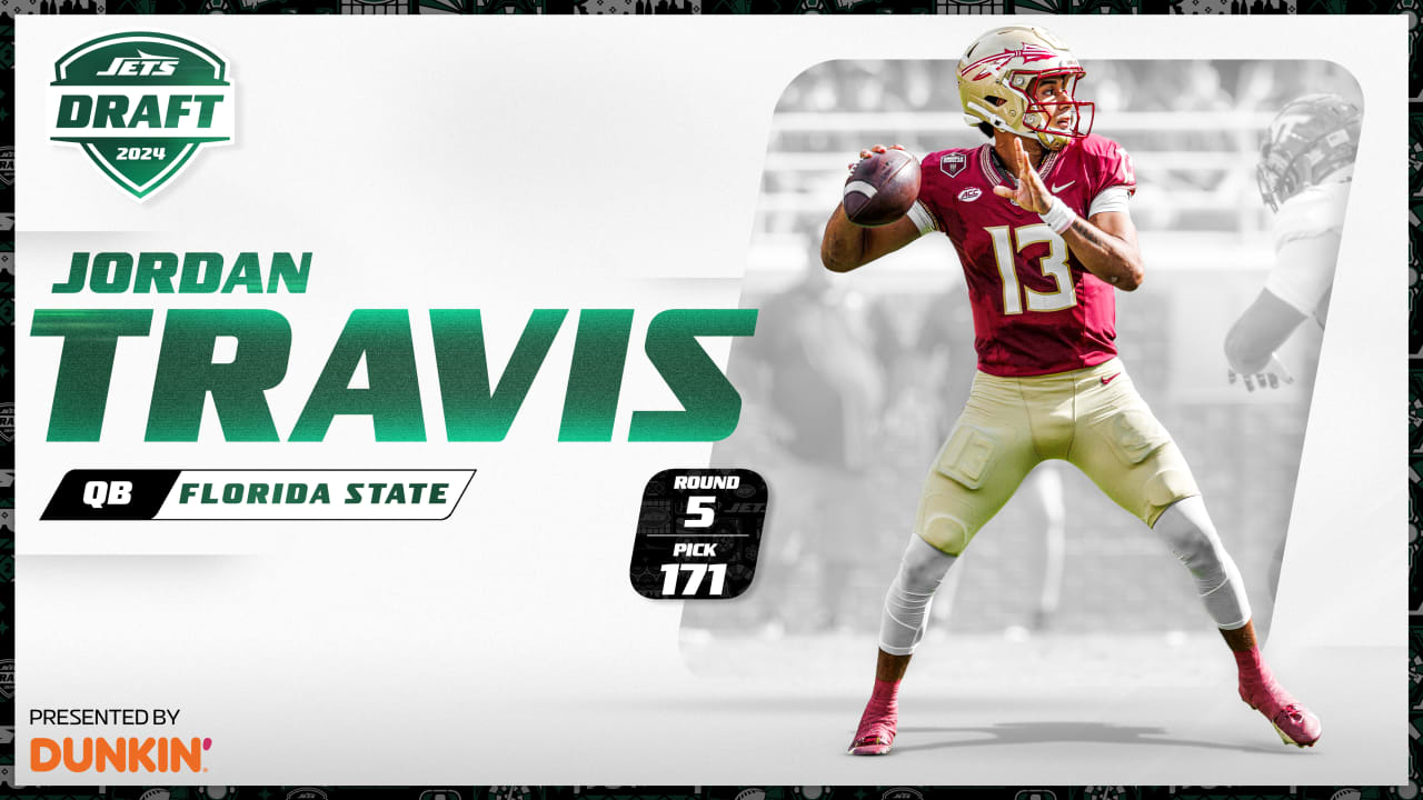 2024 NFL Draft: QB Jordan Travis, Florida State, Round 5, Pick 171 - newyorkjets.com