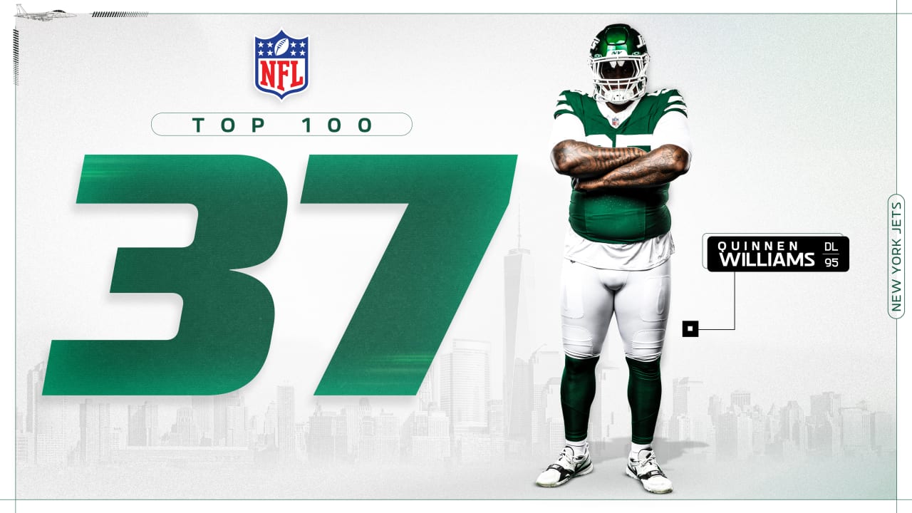 Jets DT Quinnen Williams No. 37 on NFL Top 100